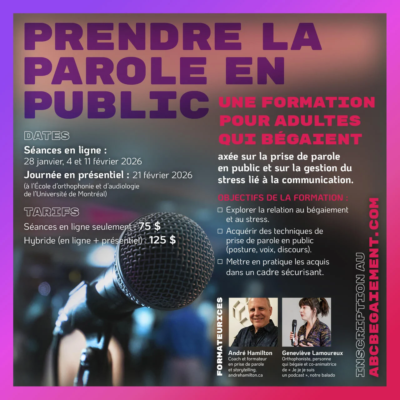Prendre la parole en public : une formation pour les adultes qui ...